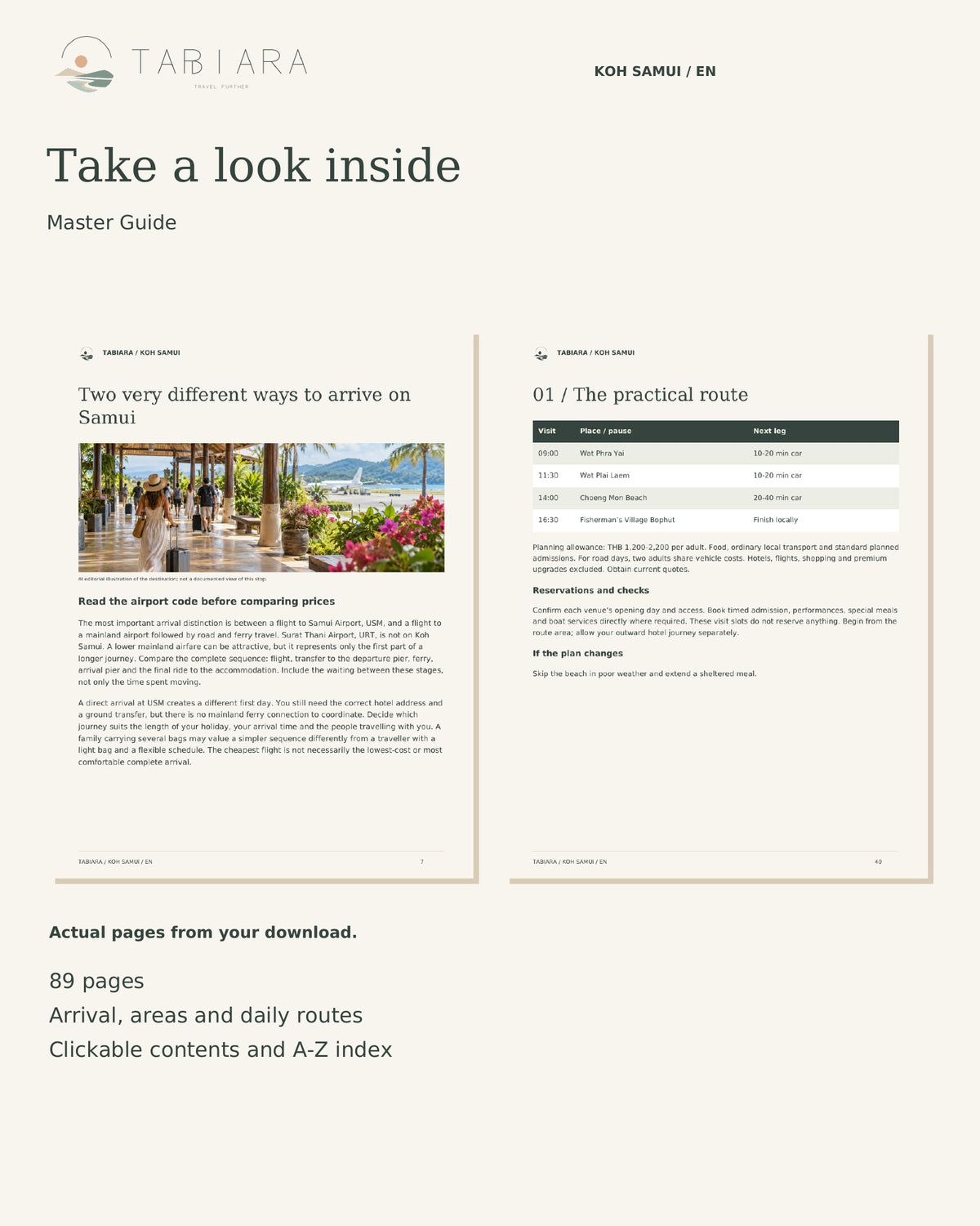 Koh Samui Reiseführer – Kompletter Master Guide (PDF)