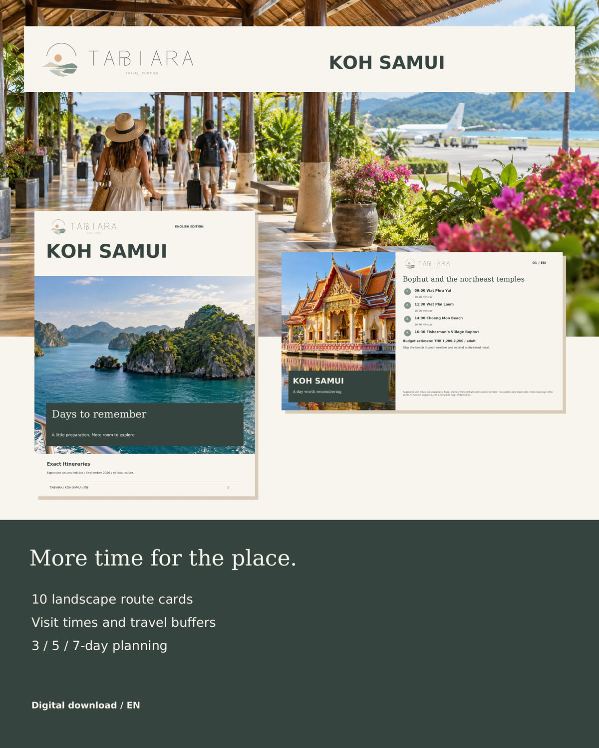 Koh Samui Reiserouten – 10 Tagesrouten + Pläne für 3, 5 & 7 Tage