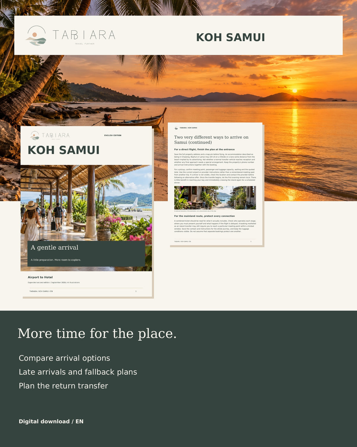 Koh Samui: Vom Flughafen zum Hotel – Ankunft & Transfer