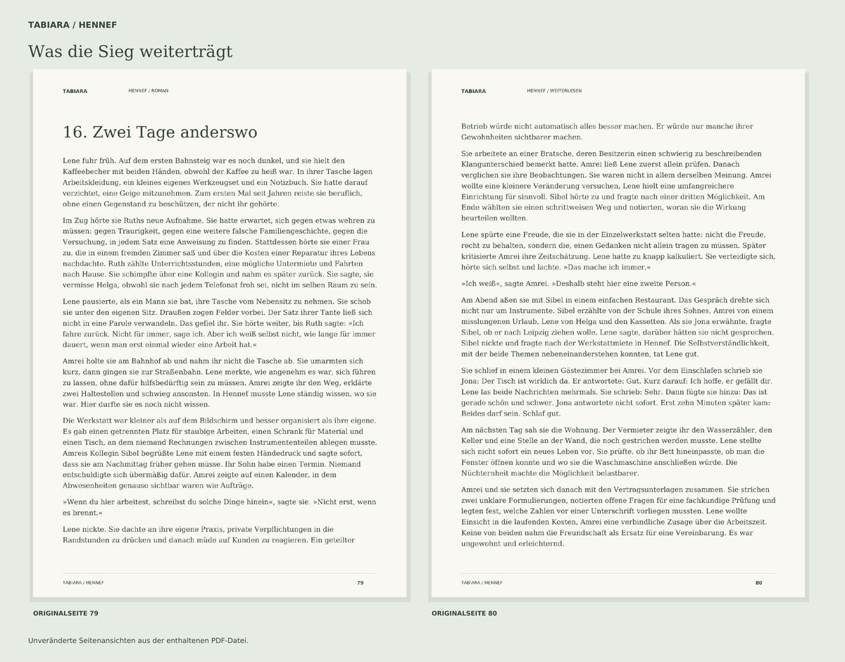 Was die Sieg weiterträgt – German Novel Set in Hennef (PDF, EPUB)