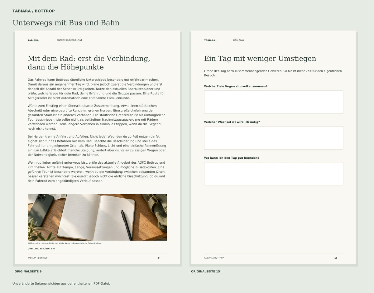 Getting Around Bottrop by Bus & Train (German Edition) – PDF