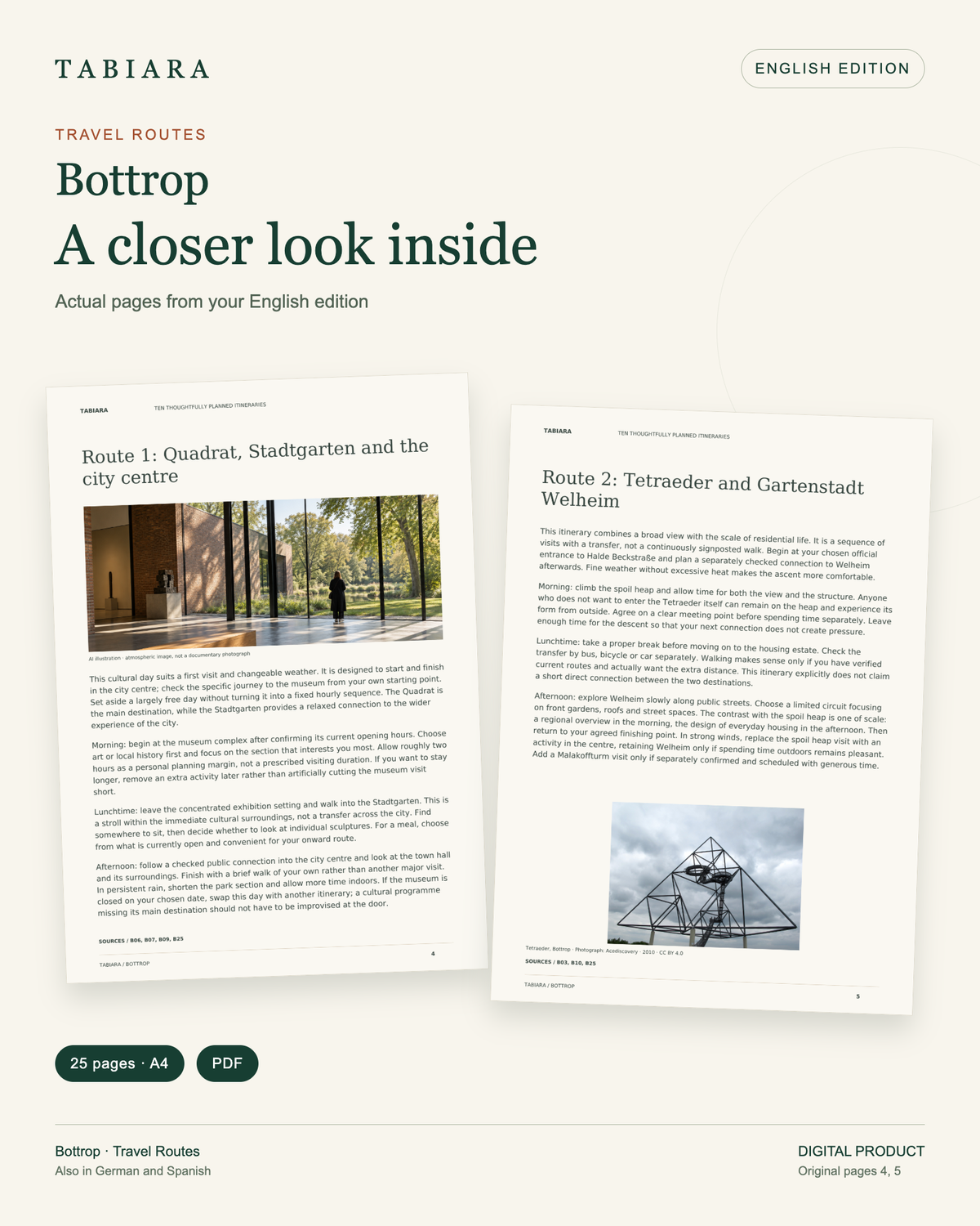 Bottrop Day Routes – 10 Itineraries (PDF)