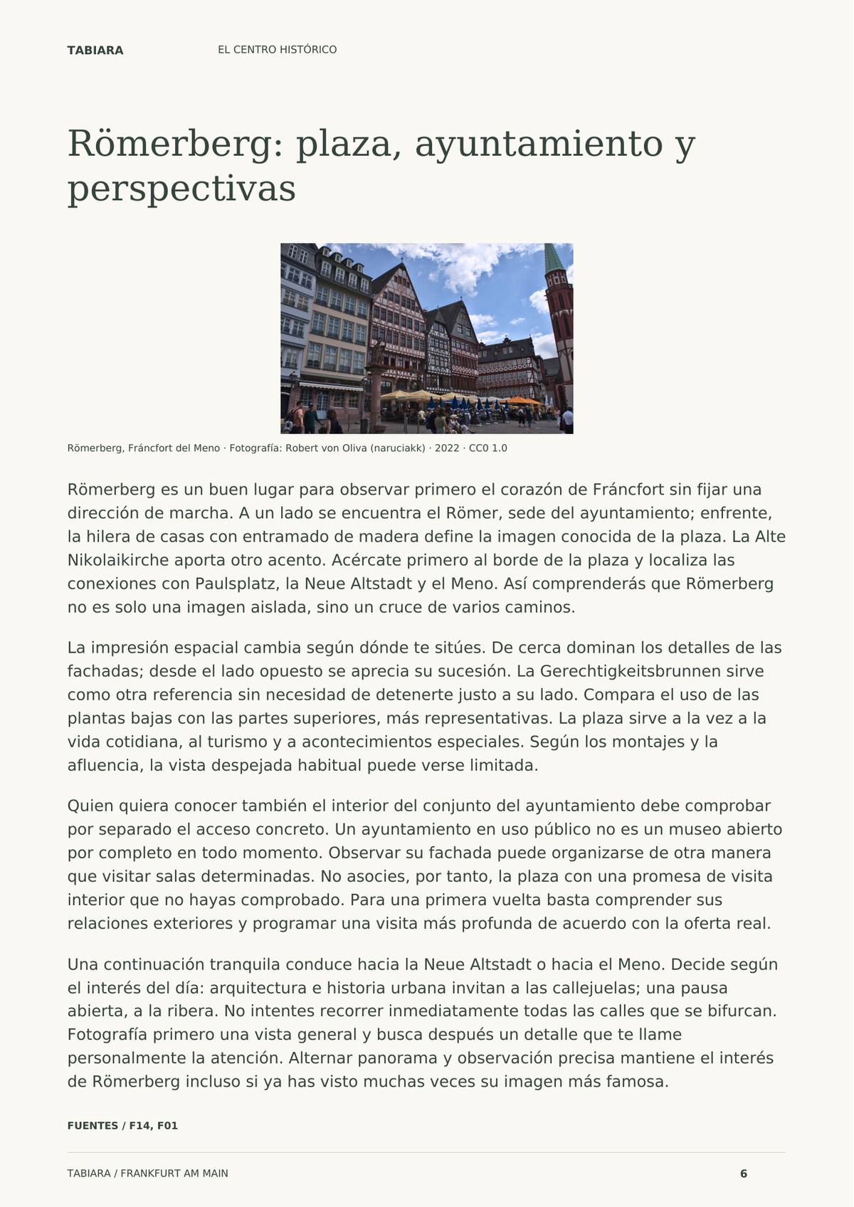 Lugares para descubrir en Fráncfort – vista previa (ilustración)