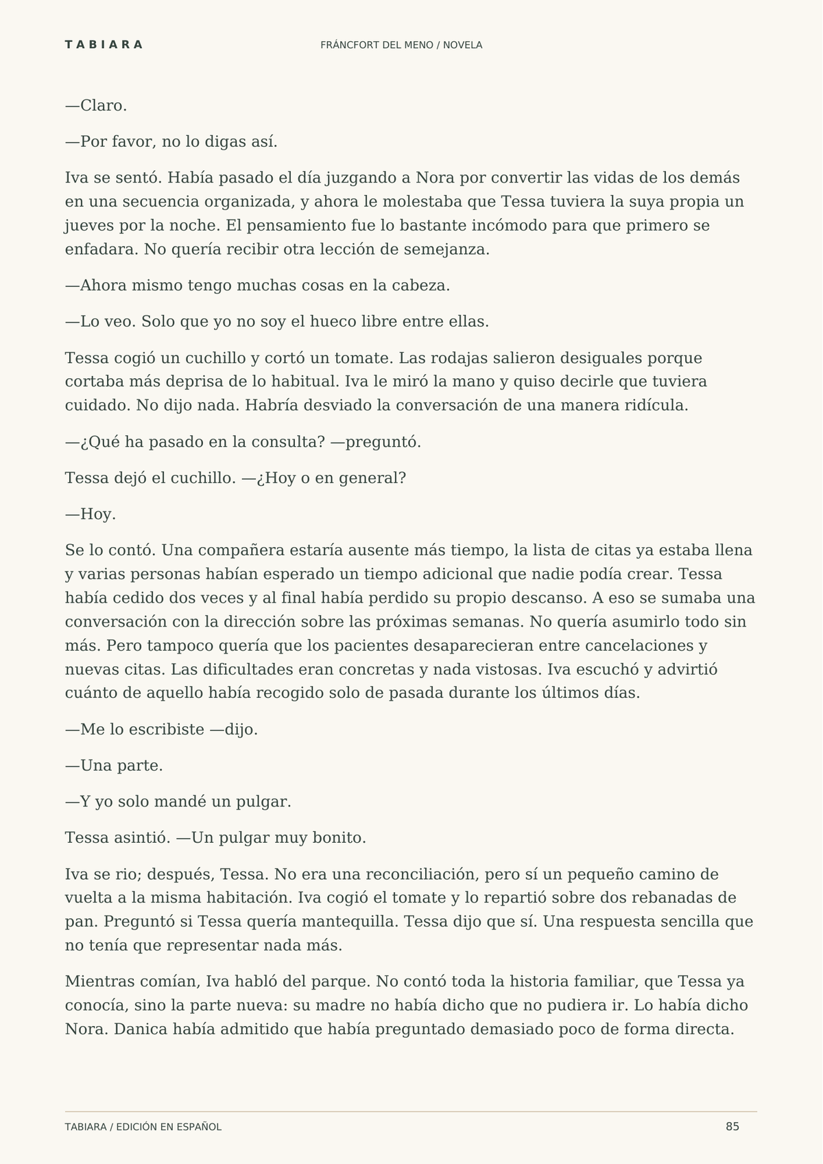 El otro lado de la frase – página de muestra (ilustración)