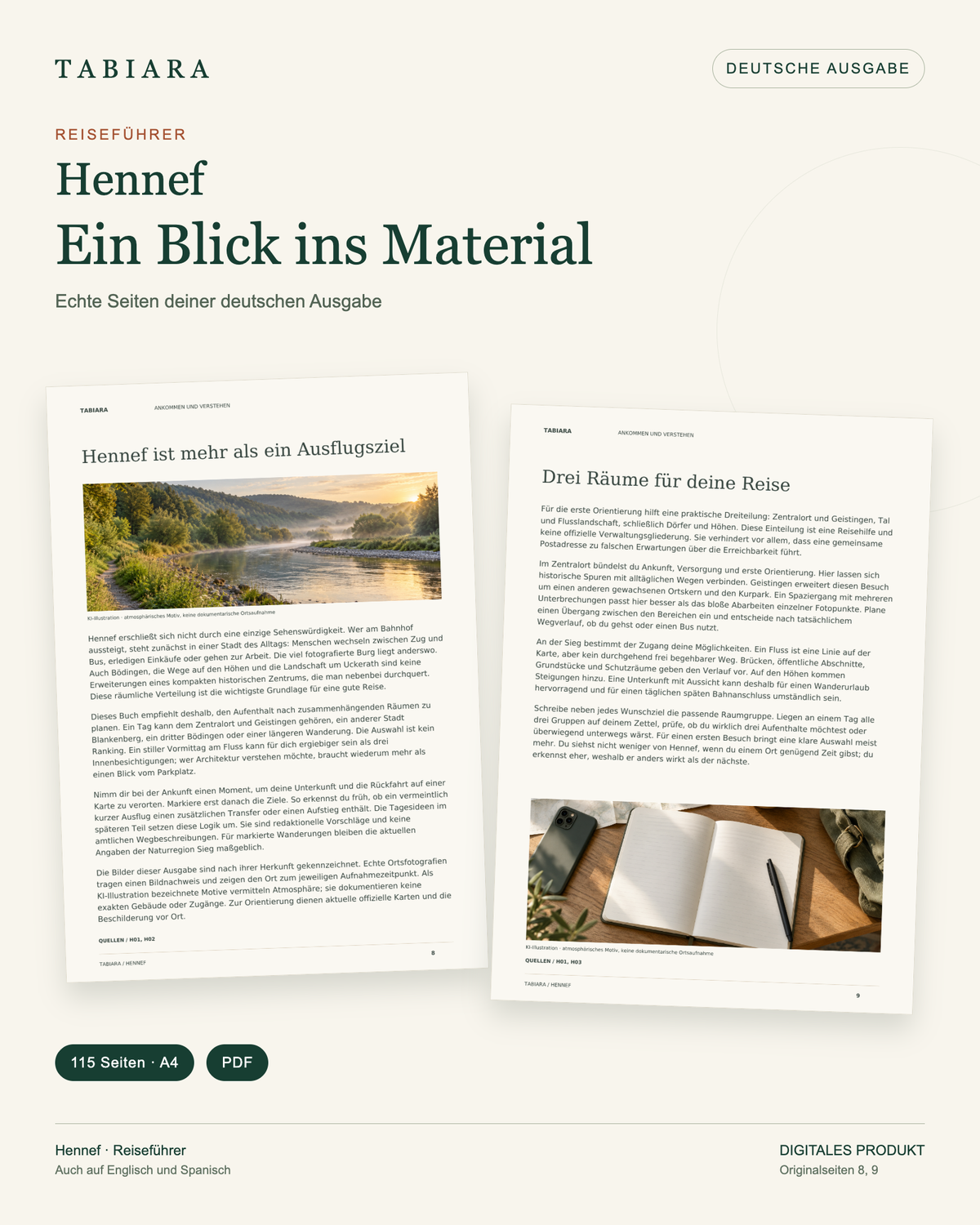 Hennef Travel Guide – 100 Topic Pages (PDF)