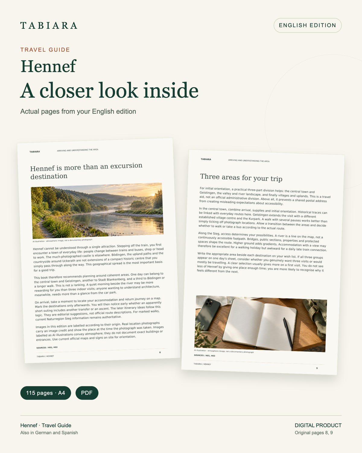 Hennef Travel Guide – 100 Topic Pages (PDF)
