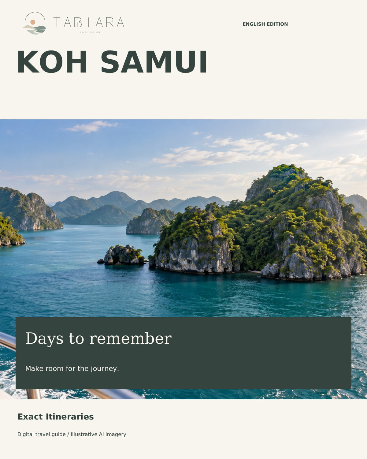 Koh Samui Itineraries – 10 Day Routes + 3, 5 & 7-Day Plans