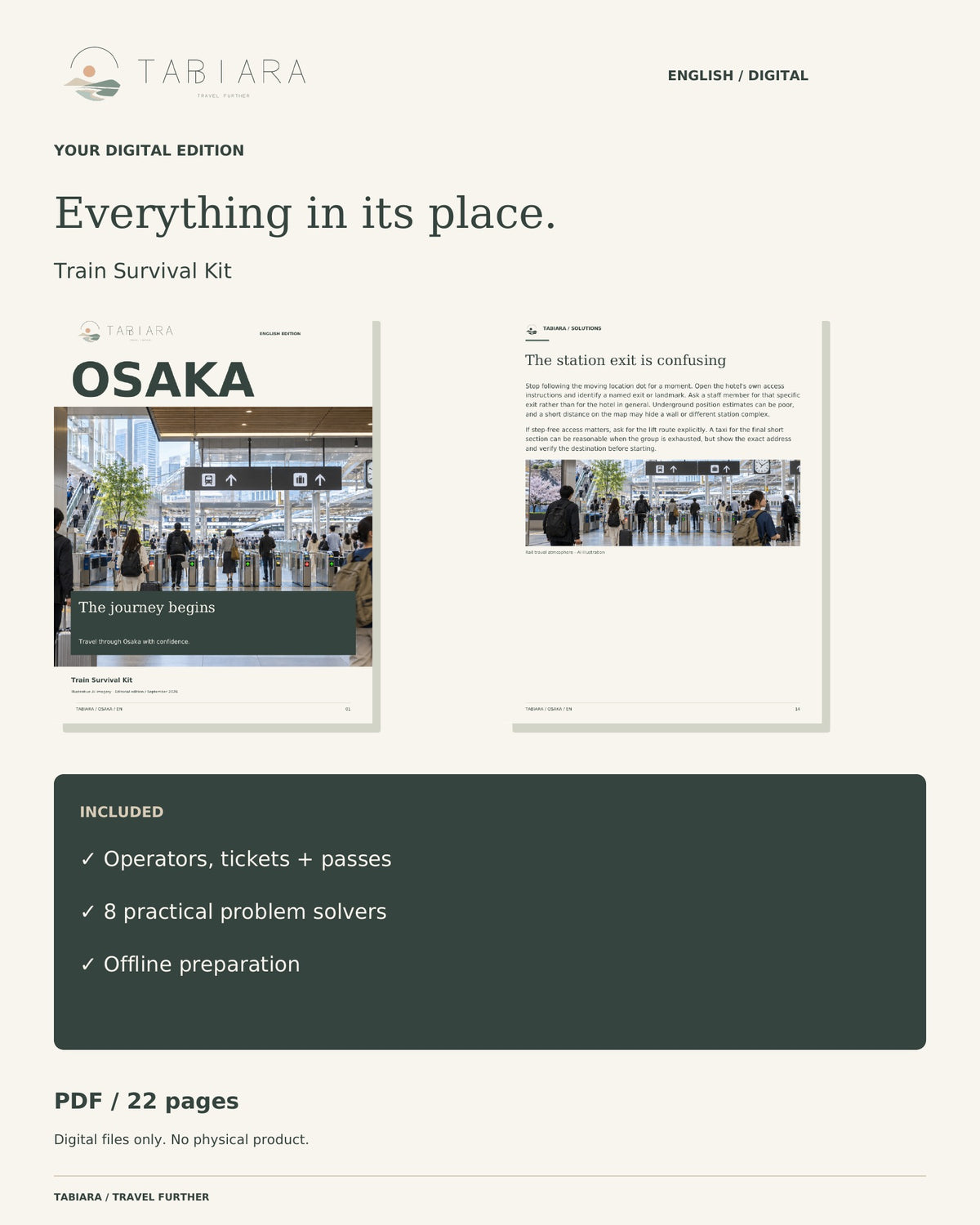 Kit para viajar en tren por Osaka – JR, metro, pases y tarjetas IC