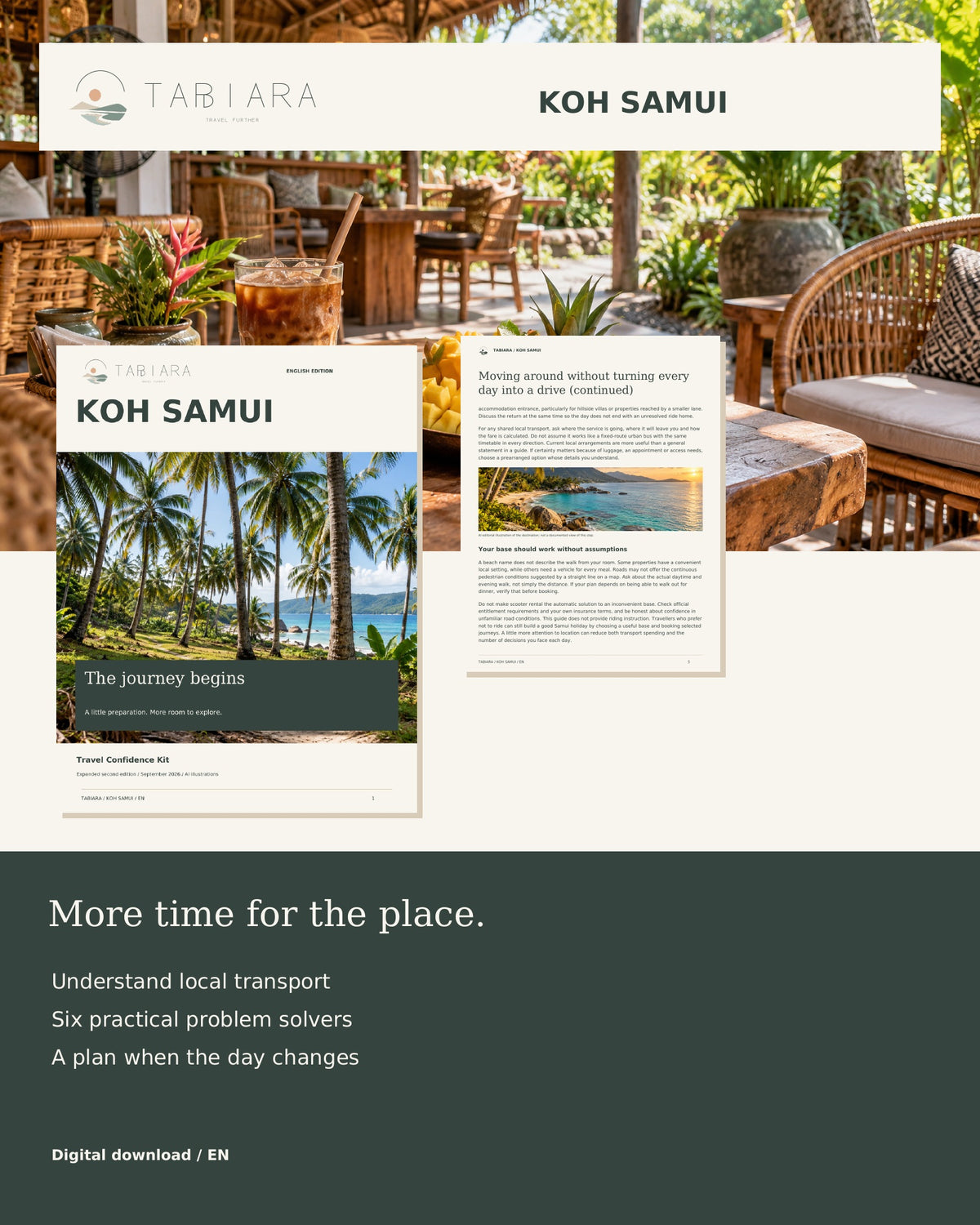 Koh Samui Travel Confidence Kit – Getting Around & Problem Solvers