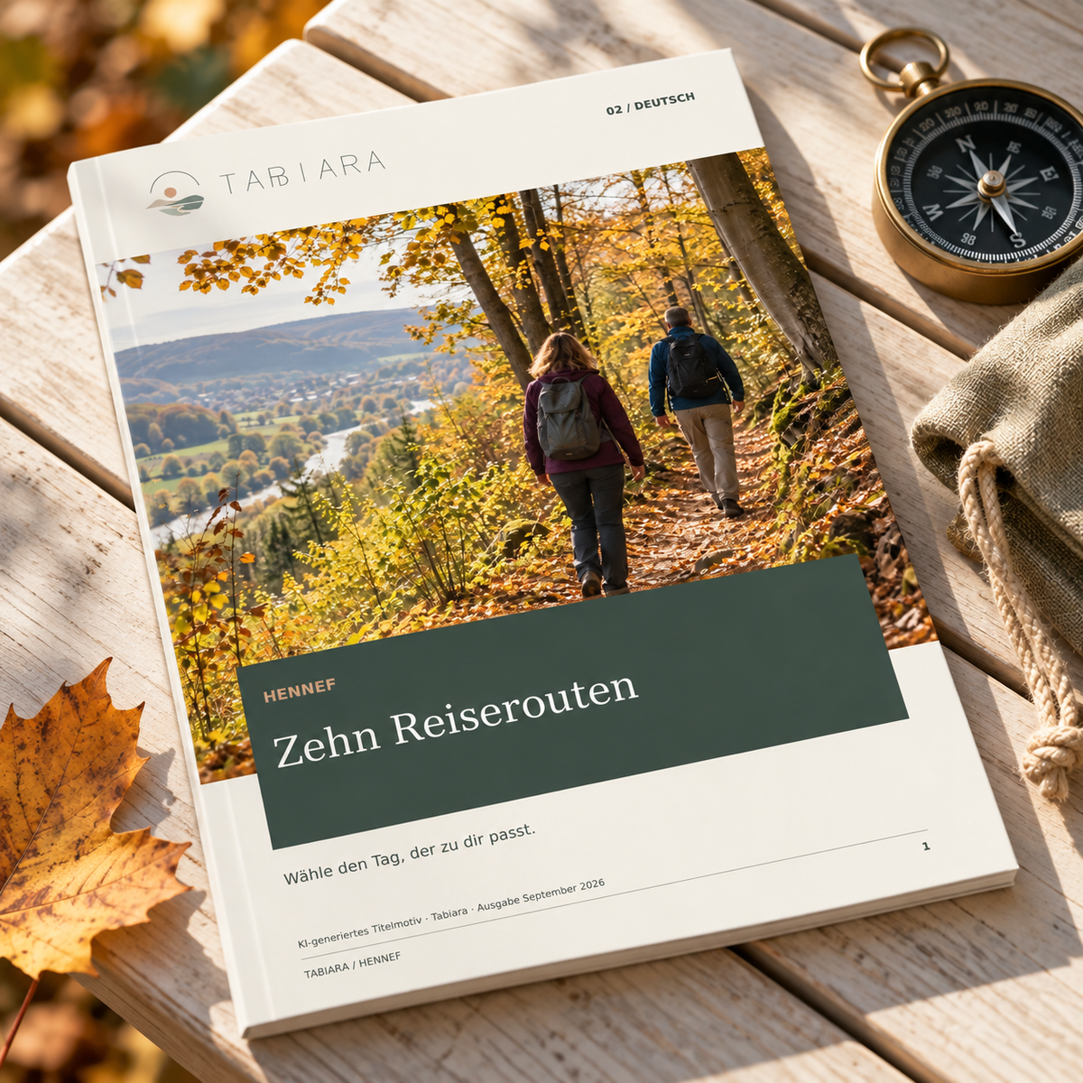 Hennef Day Routes (German Edition) – 10 Itineraries, PDF