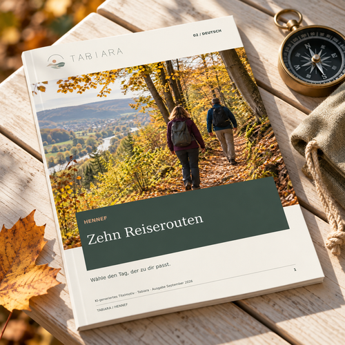 Tabiara Tagesrouten Hennef (10 Routen): Cover der deutschen Ausgabe