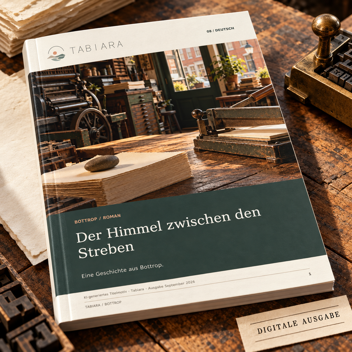 Der Himmel zwischen den Streben – German Novel Set in Bottrop (PDF, EPUB)