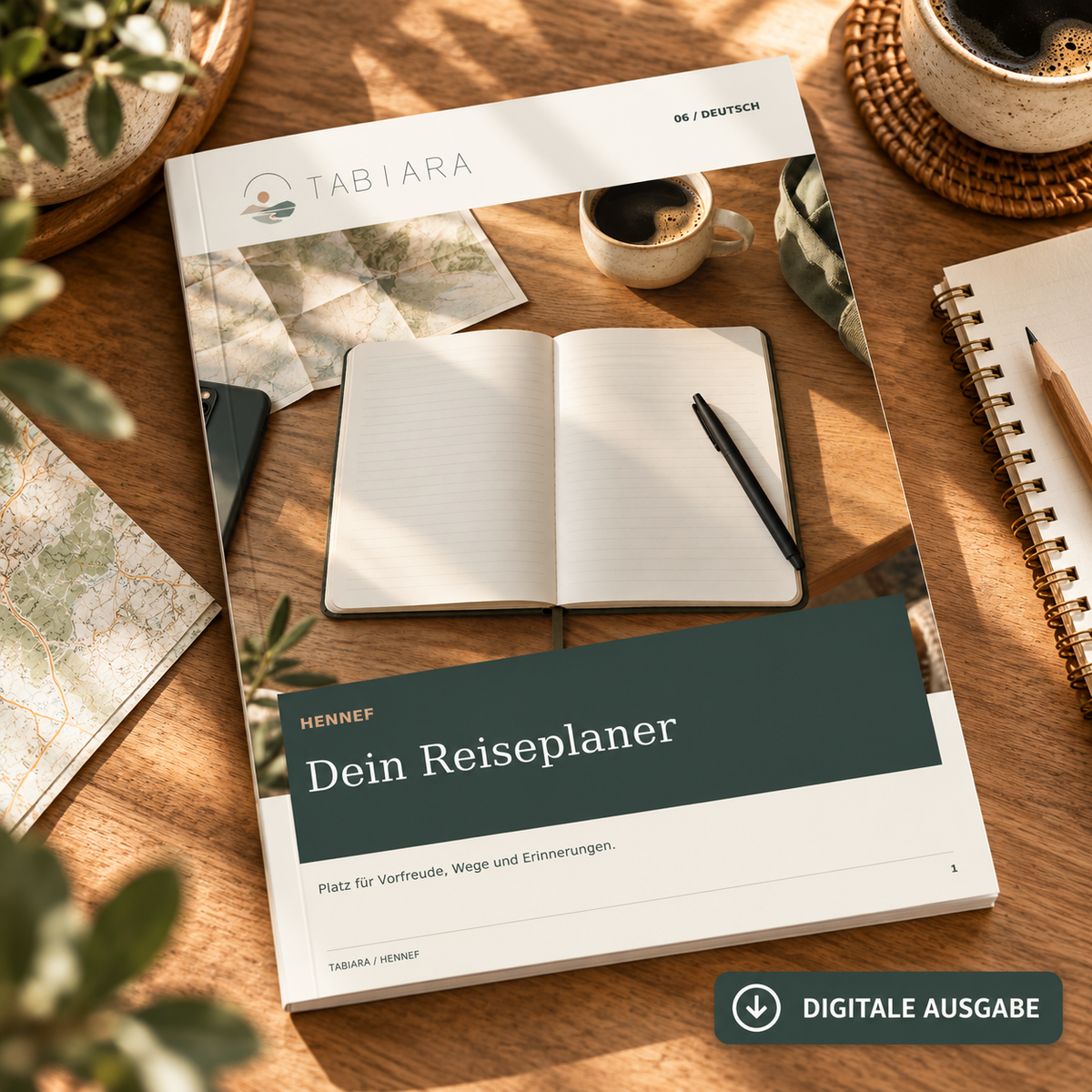 Hennef Travel Planner (German Edition) – PDF + Excel