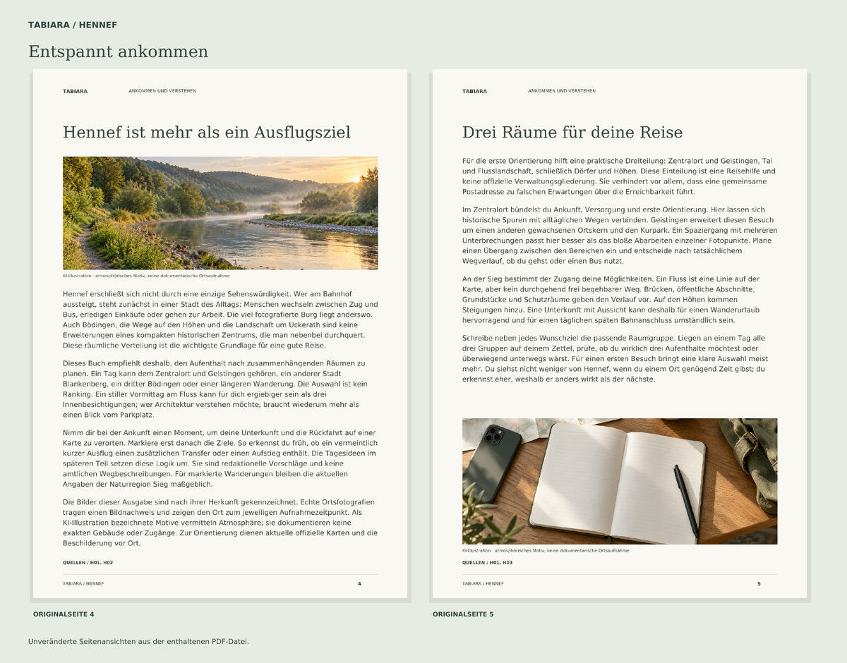 Getting to Hennef (German Edition) – Arrival Guide, PDF