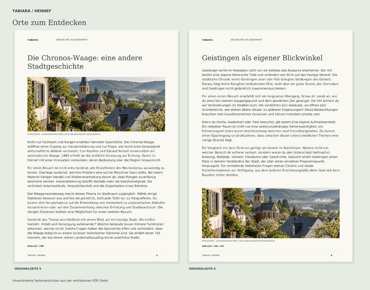 Places to Discover in Hennef (German Edition) – Directory PDF + CSV