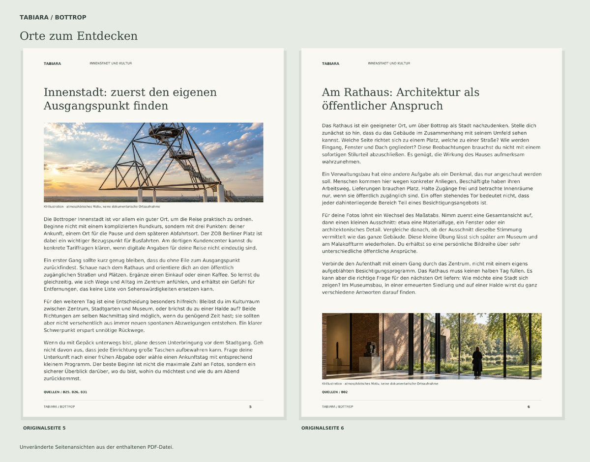 Places to Discover in Bottrop (German Edition) – Directory PDF + CSV