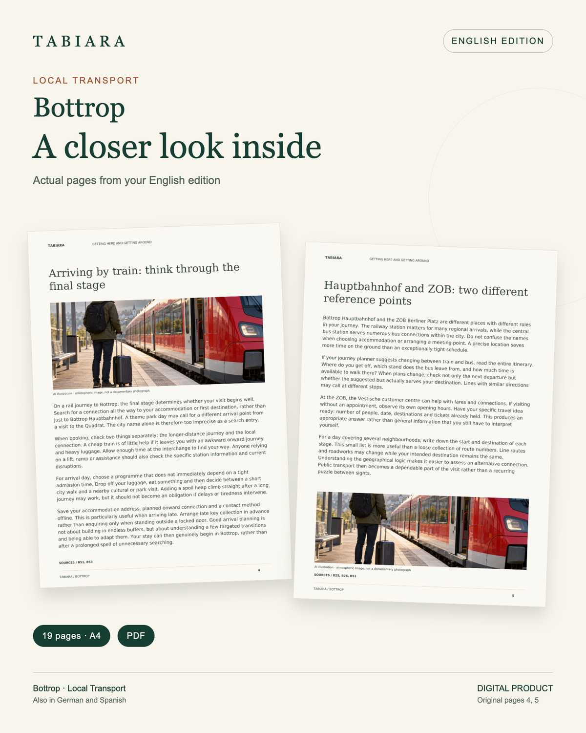 Getting Around Bottrop by Bus & Train (PDF)