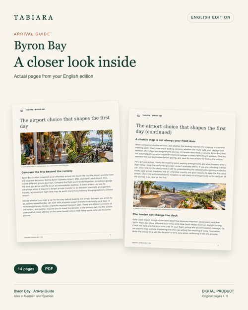 Byron Bay Airport to Hotel Guide – Arrival & Transfers