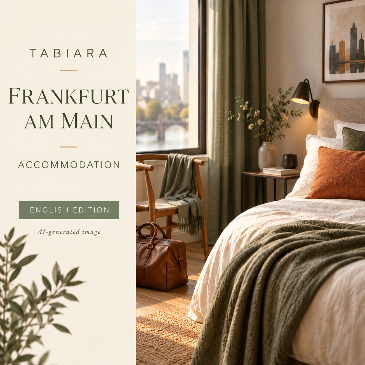 Where to Stay in Frankfurt – cover (illustration)