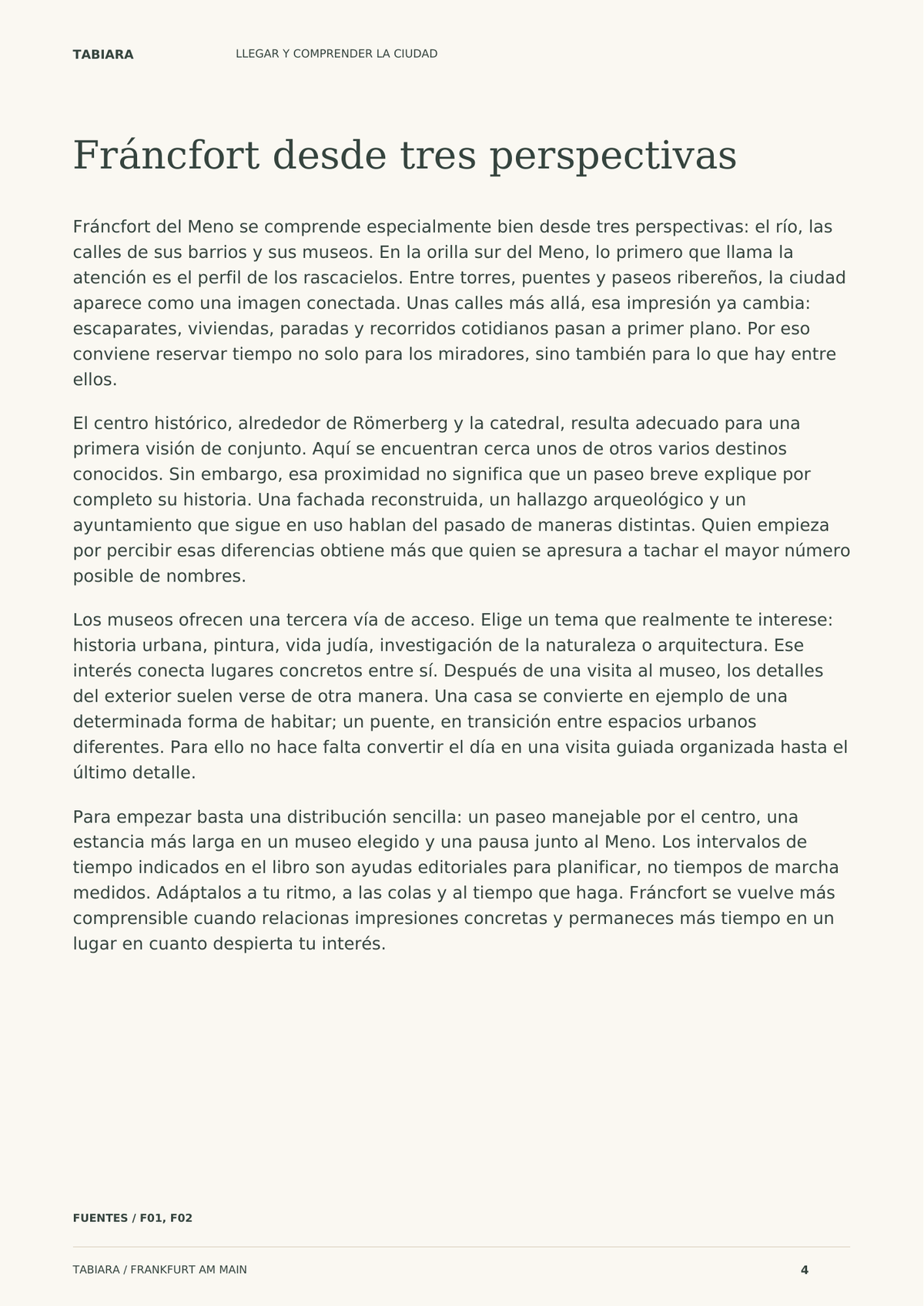 Cómo llegar a Fráncfort – vista previa (ilustración)