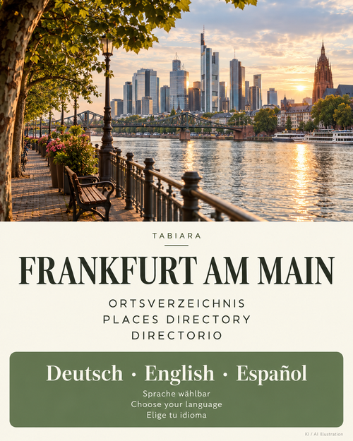 Places to Discover in Frankfurt – cover (illustration)