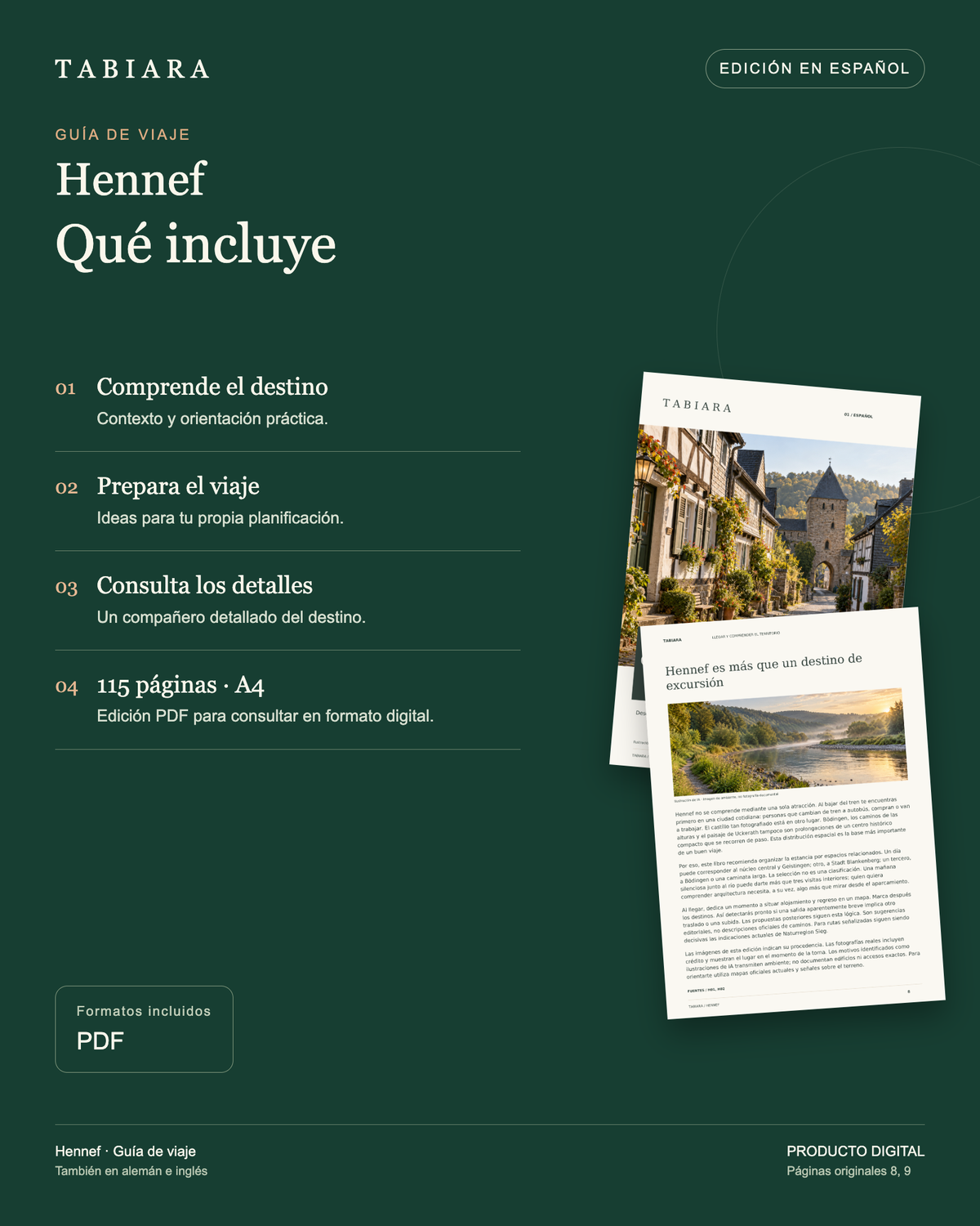 Hennef Travel Guide – 100 Topic Pages (PDF)