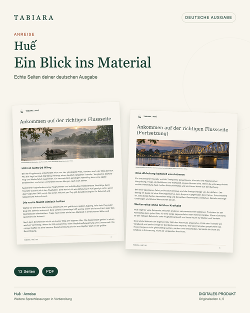Huế: Vom Flughafen zum Hotel – Ankunft & Transfer