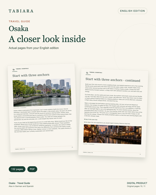 Osaka Travel Guide – Discover Osaka, Complete Master Guide (PDF)