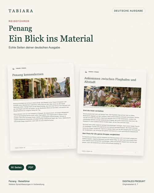 Penang Reiseführer – Kompletter Master Guide (PDF)
