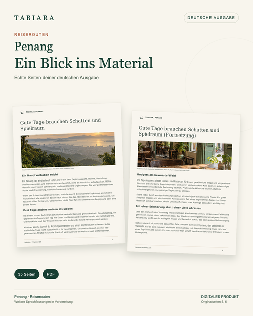 Penang Reiserouten – 10 Tagesrouten + Pläne für 3, 5 & 7 Tage