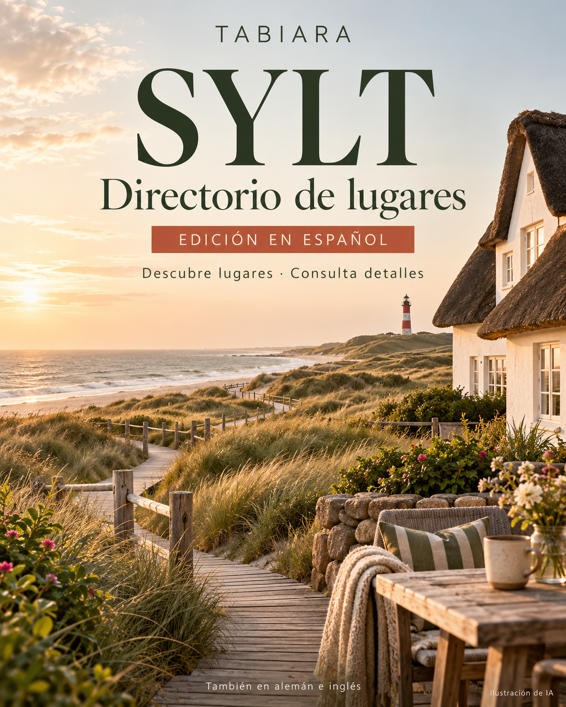 Lugares para descubrir en Sylt – 50 lugares – portada (ilustración)