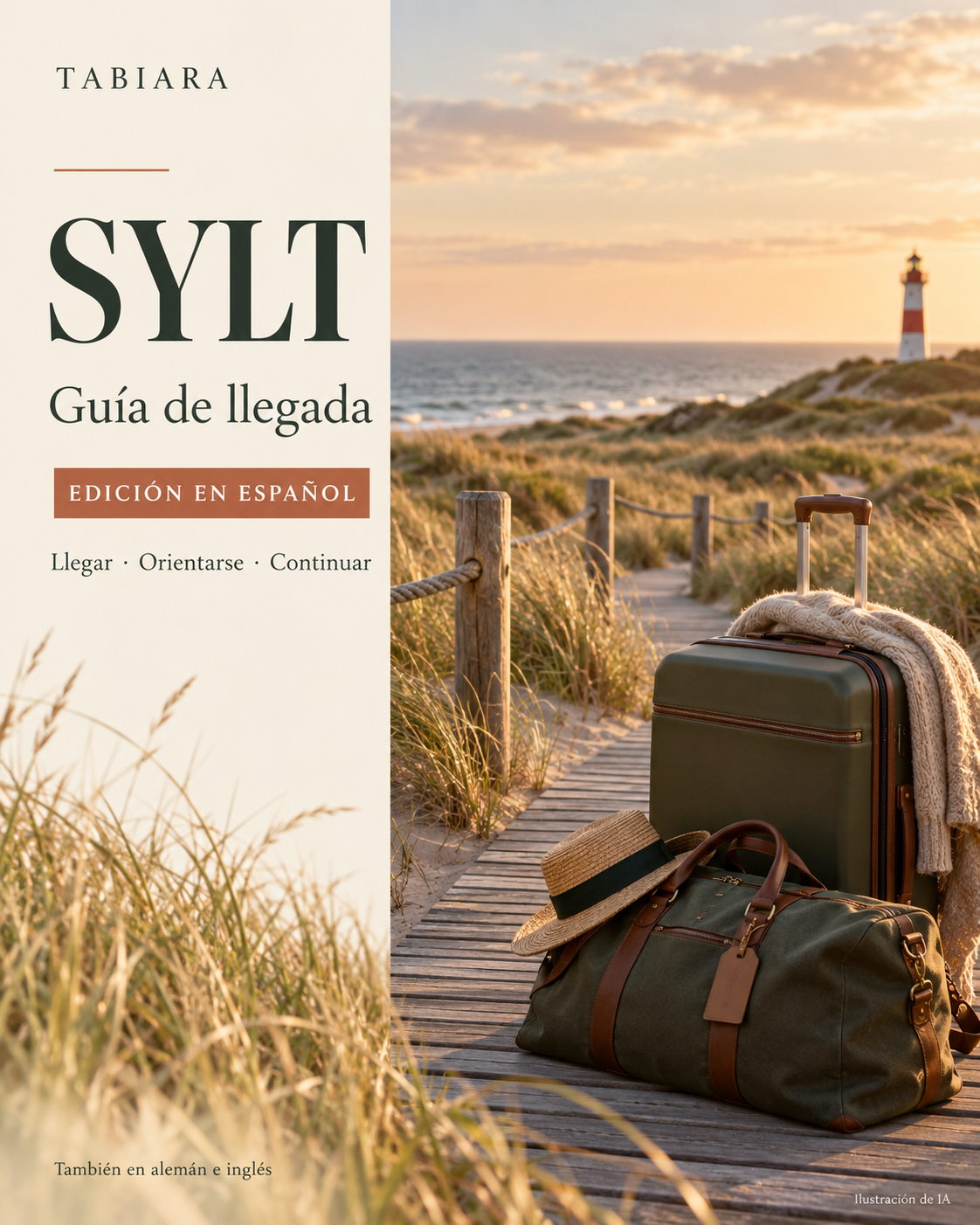 Cómo llegar a Sylt – Guía de llegada – portada (ilustración)