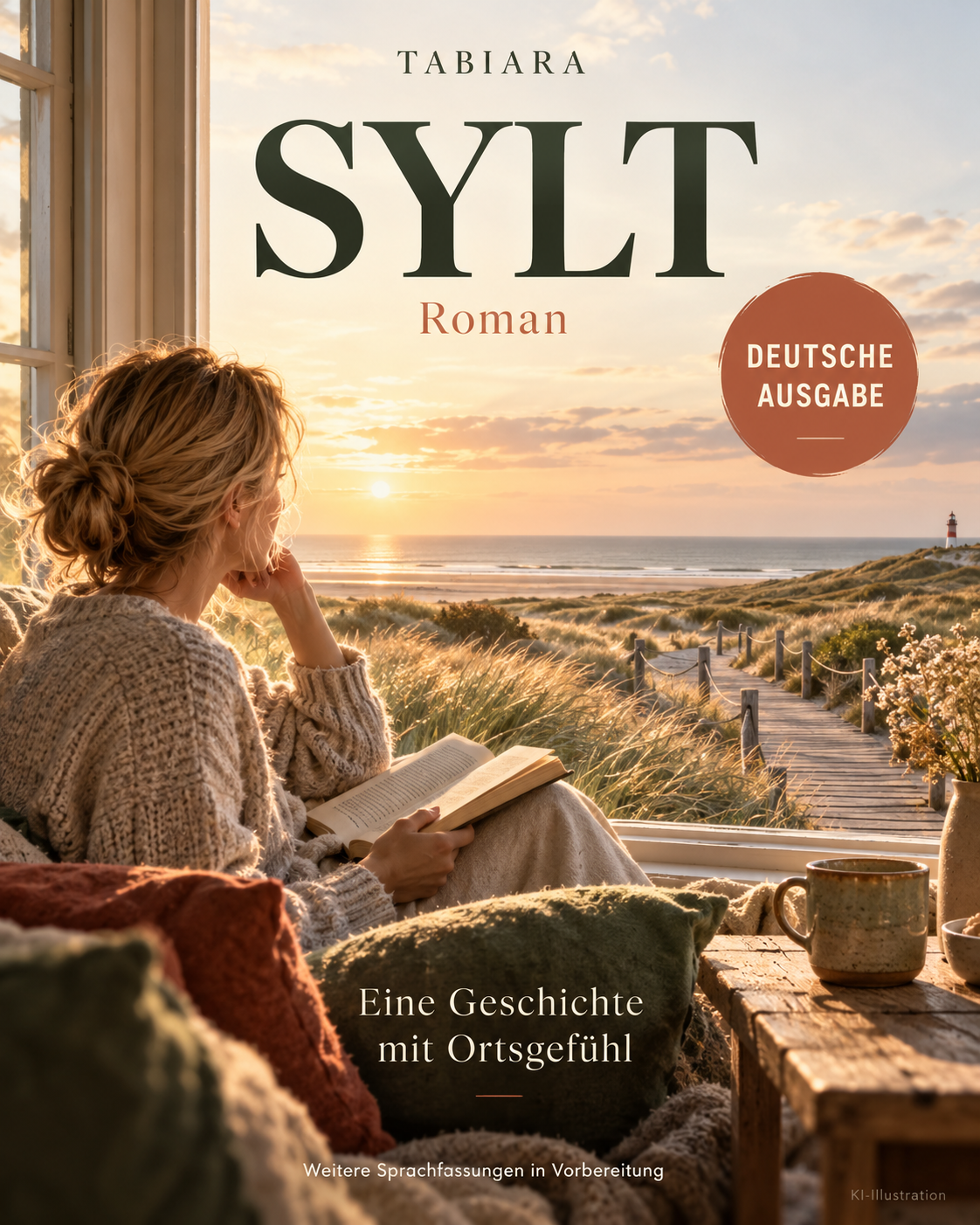 Zimmer für den Winter – Roman aus Sylt – Titelbild (Illustration)