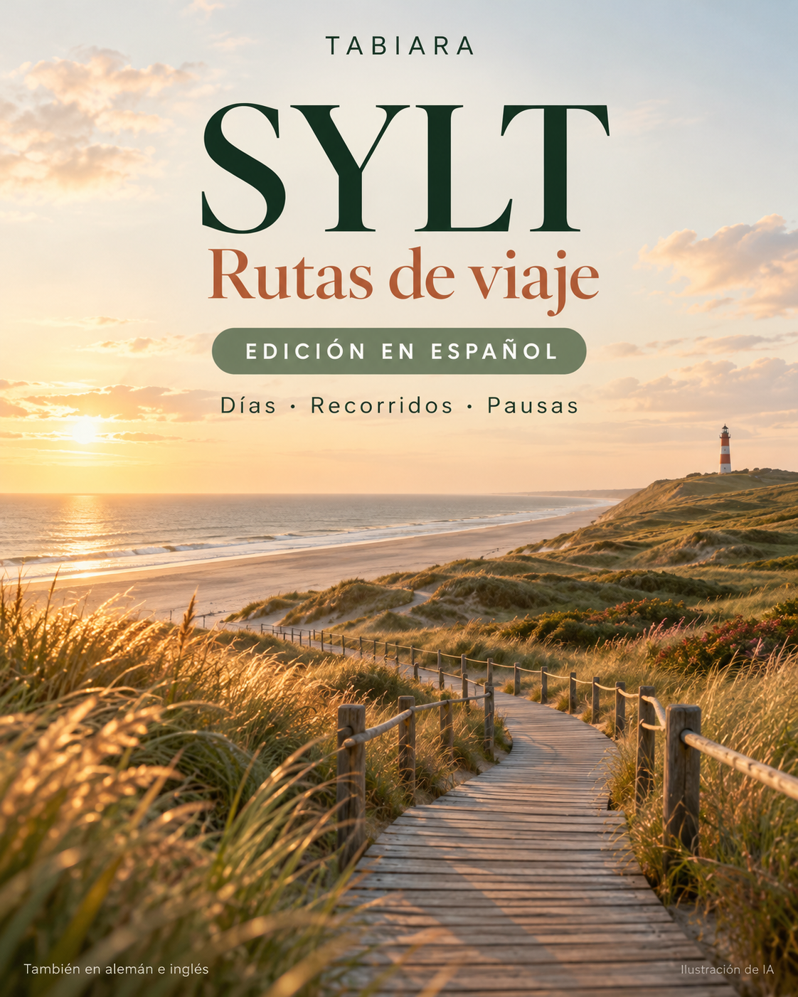 Sylt: 10 rutas de un día – portada (ilustración)