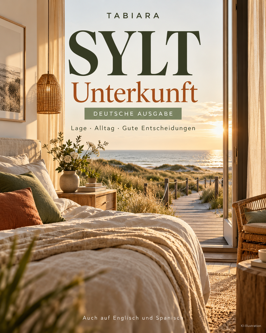 Sylt: Gut übernachten – Unterkünfte & Inselorte im Vergleich – Titelbild (Illustration)