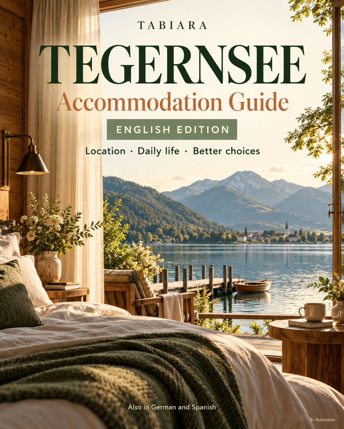 Where to Stay at Tegernsee – Accommodation Guide – cover (illustration)