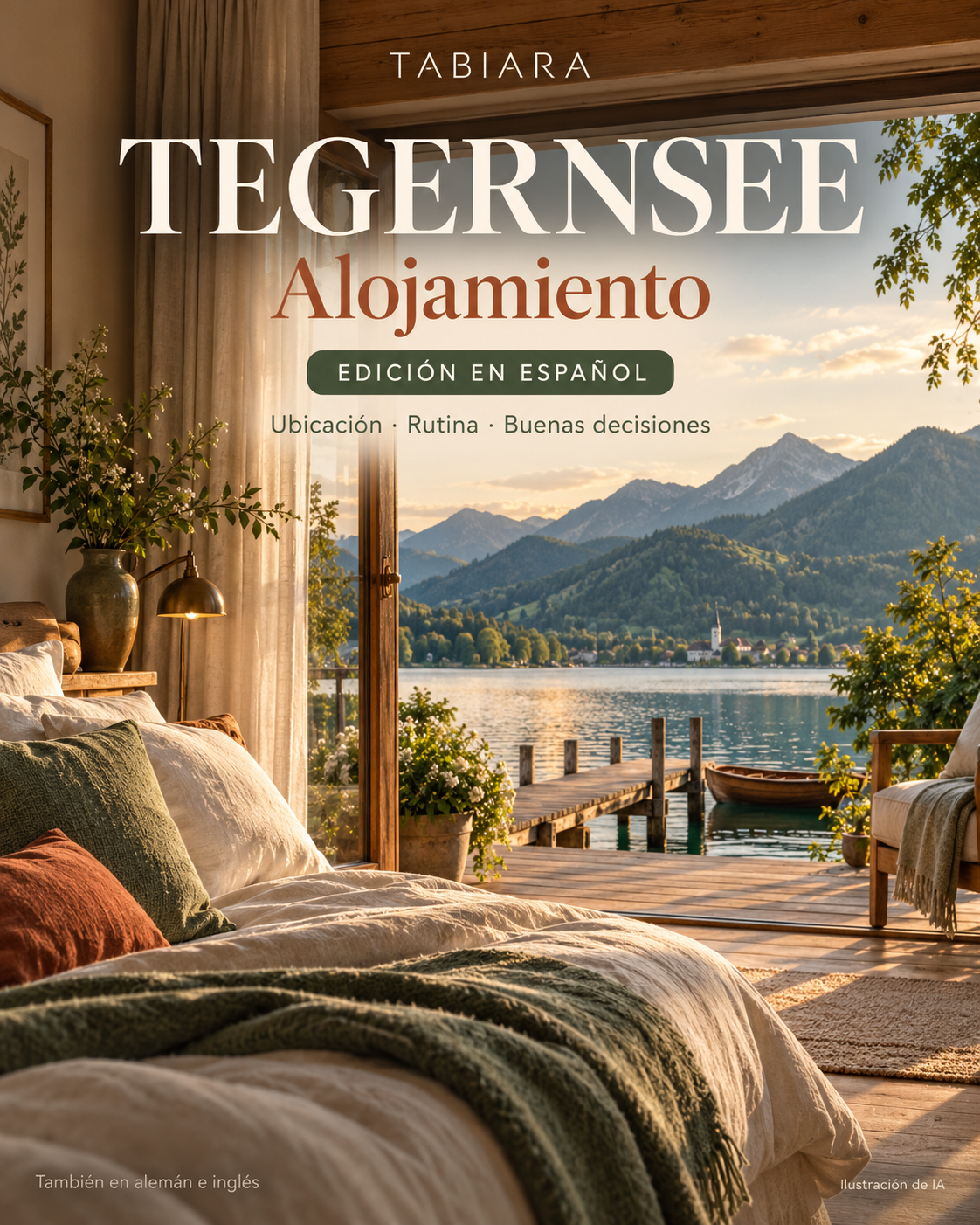 Dónde alojarse en el Tegernsee – Guía de alojamiento – portada (ilustración)