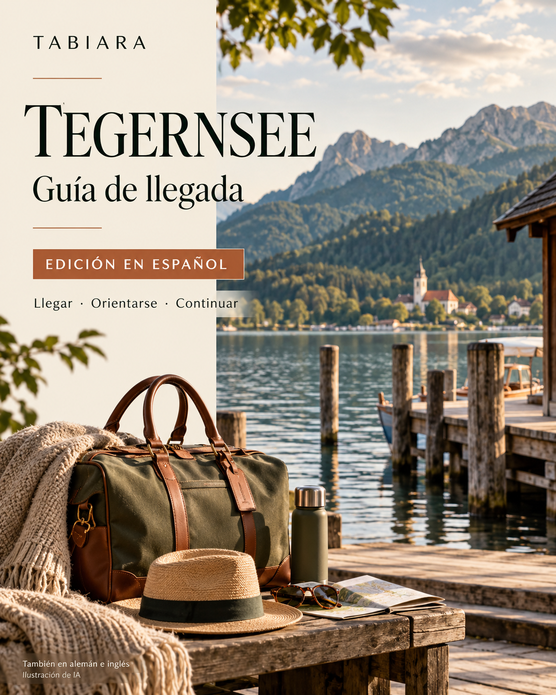 Cómo llegar al Tegernsee – Guía de llegada – portada (ilustración)