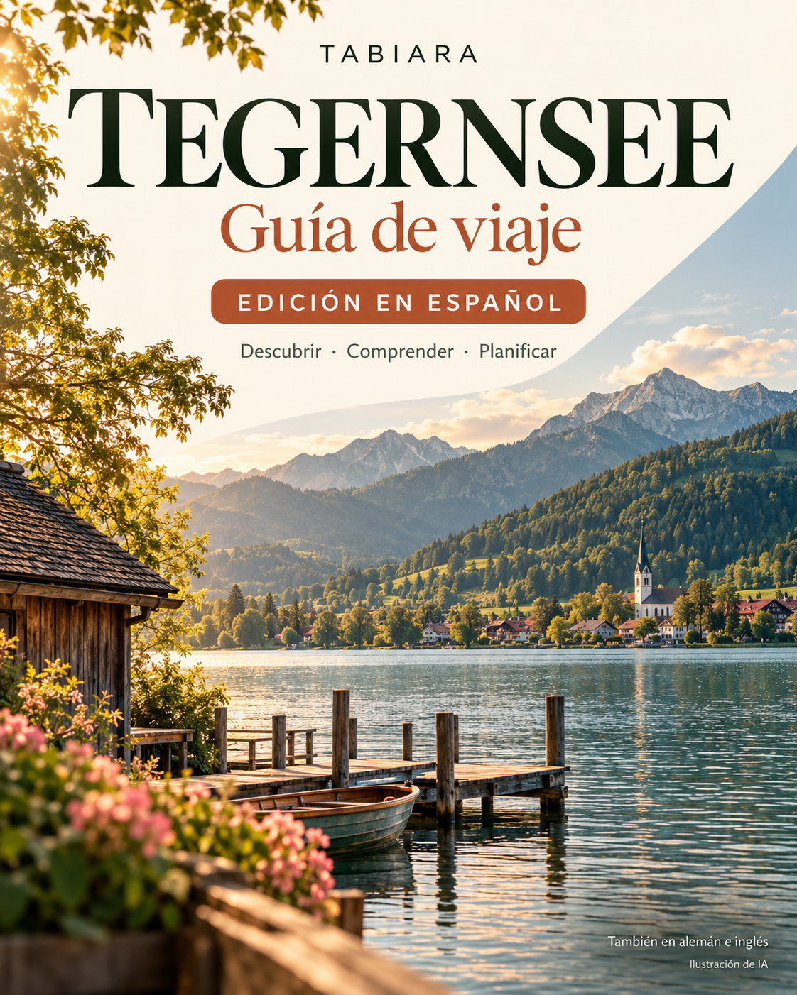 Guía de viaje del Tegernsee – 100 páginas temáticas – portada (ilustración)