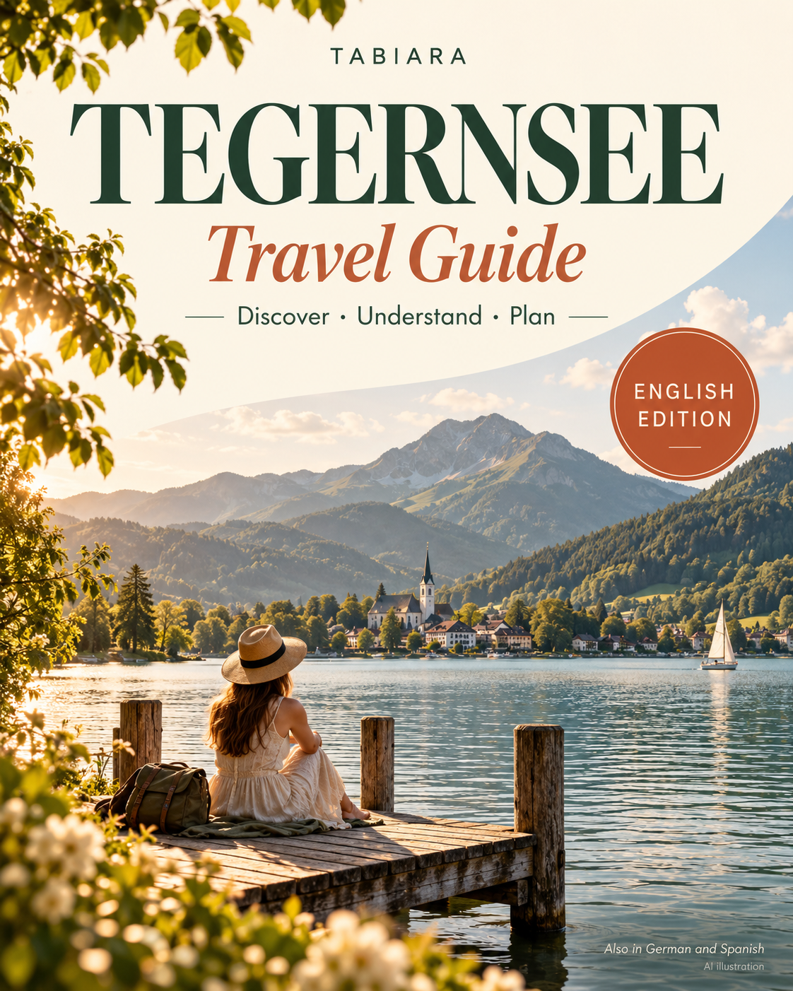 Tegernsee Travel Guide – 100 Topic Pages – cover (illustration)